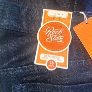 Old Navy Blue Bootcut Jeans Classic Denim